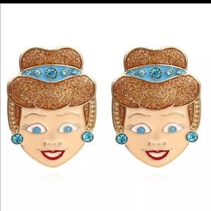 Cute Disney Princess Cinderella Earrings